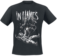 In Flames - Spaceman - T-Shirt Manches courtes - Homme - noir