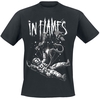 In Flames - Spaceman - T-Shirt Manches courtes - Homme - noir