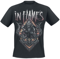 In Flames - Temple Mask - T-Shirt Manches courtes - Homme - noir
