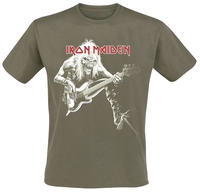 Iron Maiden - Eddie Bass - T-Shirt Manches courtes - Homme - vert