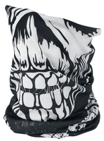 Iron Maiden - Eddie Tube Scarf - Écharpe tube - Unisexe - noir blanc