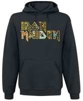 Iron Maiden - Eddies Logo - Sweat-shirt à capuche - Homme - noir