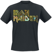 Iron Maiden - Eddies Logo - T-Shirt Manches courtes - Homme - noir