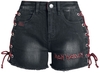 Iron Maiden - EMP Signature Collection - Short Sexy - Femme - noir