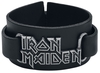 Iron Maiden - Iron Maiden Logo - Bracelet en cuir - Homme - noir