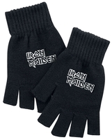 Iron Maiden - Logo - Mitaines - Unisexe - noir