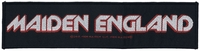 Iron Maiden - Maiden England - Patch - Unisexe - noir blanc rouge