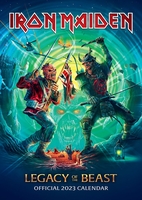 Iron Maiden - Wandkalender 2023 - Calendrier mural - Unisexe - multicolore