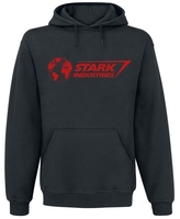 Iron Man - Stark Industries - Sweat-shirt à capuche - Homme - noir