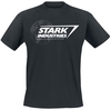 Iron Man - Stark Industries - T-Shirt Manches courtes - Homme - noir