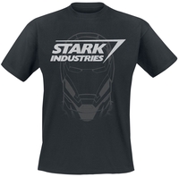 Iron Man - Stark Industries - T-Shirt Manches courtes - Homme - noir