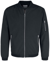 Jack & Jones - BOMBER JJERUSH - Bomber - Homme - noir
