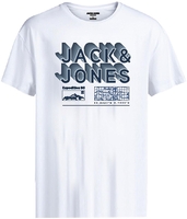 Jack & Jones - Booster Tee Crew Neck - T-shirt - Homme - blanc