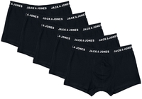 Jack & Jones - CALEÇONS JACHUEY - LOT DE 5 - Boxer - Homme - noir