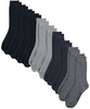 Jack & Jones - CHAUSSETTES JACJENS - LOT DE 10 - Chaussettes - Homme - noir