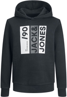 Jack & Jones - Jio Sweat Hood - Sweat-Shirt à capuche - Homme - noir