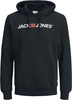 Jack & Jones - JJECORP OLD LOGO SWEAT HOOD NOOS - Sweat-shirt à capuche - Homme - noir