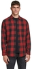 Jack & Jones - JJEGINGHAM TWILL SHIRT L/S NOOS - Chemise manches longues - Homme - rouge noir