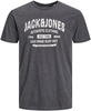 Jack & Jones - JJEJEANS TEE SS O-NECK NOOS 22/23 - T-Shirt Manches courtes - Homme - gris foncé