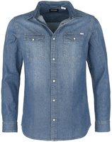 Jack & Jones - JJESHERIDAN SHIRT L/S NOOS - Chemise en jean - Homme - bleu