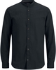 Jack & Jones - JJESUMMER BAND SHIRT L/S S22 NOOS - Chemise manches longues - Homme - noir