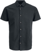 Jack & Jones - JJESUMMER SHIRT S/S S23 SN - Chemise manches courtes - Homme - noir