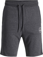 Jack & Jones - JPSTSHARK SWEAT SHORTS AT - Short - Homme - gris foncé
