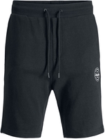 Jack & Jones - JPSTSHARK SWEAT SHORTS AT - Short - Homme - noir