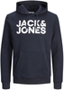 Jack & Jones - Logo Corp - Sweat-Shirt à capuche - Homme - marine