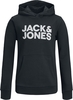Jack & Jones - Logo Corp - Sweat-Shirt à capuche - Homme - noir