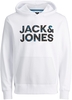 Jack & Jones - Neon Pop Sweat Hood - Sweat-Shirt à capuche - Homme - blanc