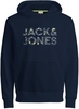 Jack & Jones - Neon Pop Sweat Hood - Sweat-Shirt à capuche - Homme - marine