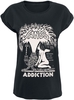 Janes Addiction - Angel Fountain - T-Shirt Manches courtes - Femme - noir