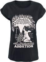 Janes Addiction - Angel Fountain - T-Shirt Manches courtes - Femme - noir