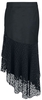 Jawbreaker - Asymmetrical Midi Skirt - Jupe mi-longue - Femme - noir