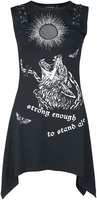 Jawbreaker - Devouring The Sun Dress - Robe courte - Femme - noir blanc