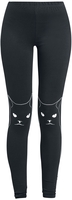 Jawbreaker - Salem Chaton Grincheux - Legging - Femme - noir