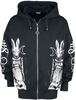 Jawbreaker - The Shining - Sweat-shirt zippé à capuche - Homme - noir