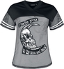Jawbreaker - To The Moon And Back Tee - T-Shirt Manches courtes - Femme - noir blanc