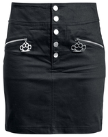 Jawbreaker - Twill Mini Skirt - Jupe courte - Femme - noir
