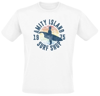 Jaws - Amity Island - T-Shirt Manches courtes - Homme - noir