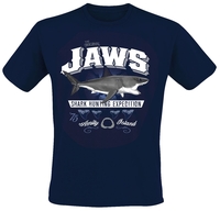 Jaws - Shark Hunting - T-Shirt Manches courtes - Homme - bleu