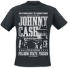 Johnny Cash - Folsom State Prison - T-Shirt Manches courtes - Homme - noir
