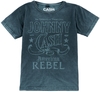 Johnny Cash - Kids - American Rebel - T-shirt - Unisexe - bleu