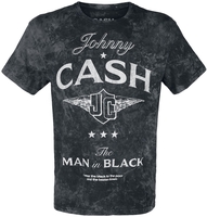 Johnny Cash - Man In Black - T-Shirt Manches courtes - Homme - noir