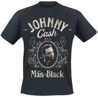 Johnny Cash - The Man In Black - T-Shirt Manches courtes - Homme - noir