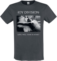Joy Division - Amplified Collection - Love Will Tear Us Apart - T-Shirt Manches courtes - Homme - anthracite