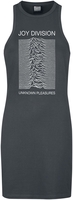 Joy Division - Amplified Collection - Unknown Pleasures - Robe courte - Femme - anthracite
