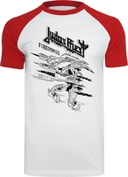 Judas Priest - Firepower - T-Shirt Manches courtes - Homme - blanc rouge