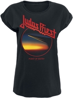 Judas Priest - Point Of Entry Circle - T-Shirt Manches courtes - Femme - noir